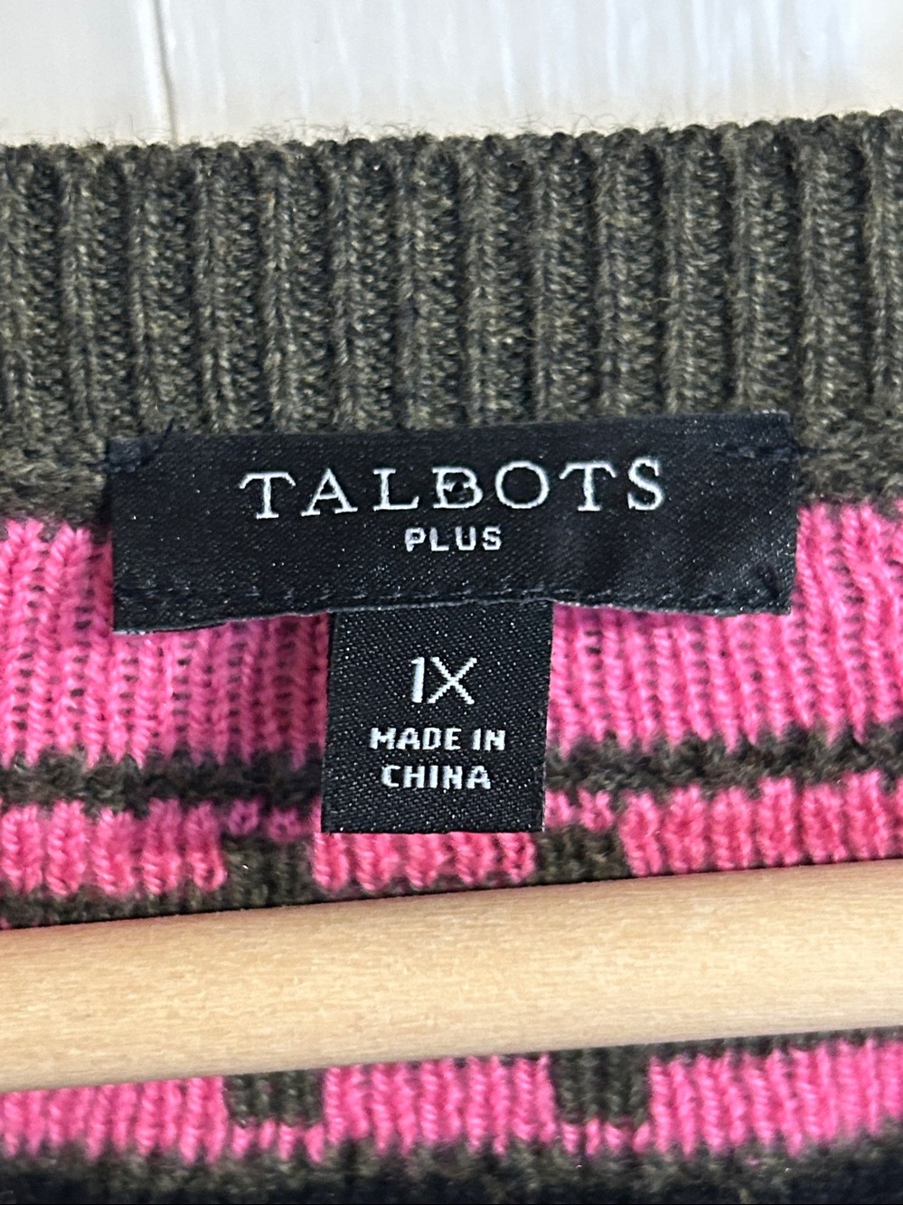 Talbot's PLUS Sheep Pullover Sweater - Picture 4 of 6